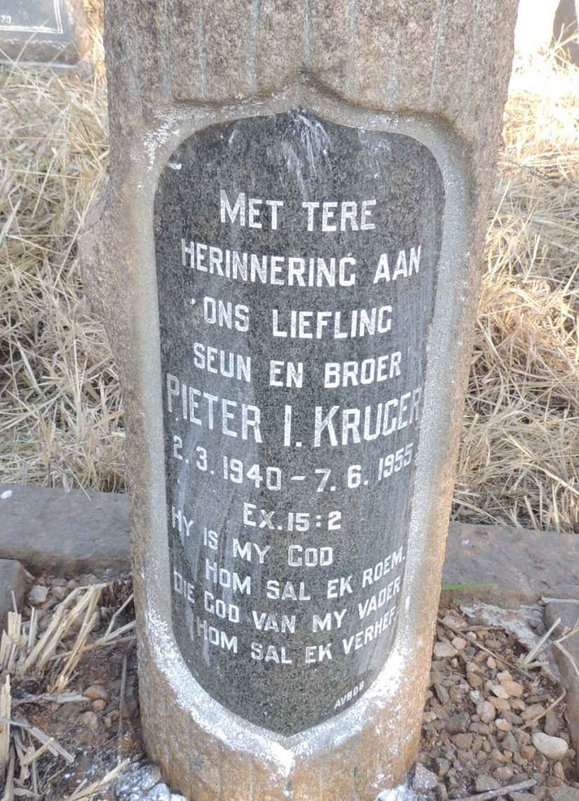 KRUGER Pieter I. 1940-1955