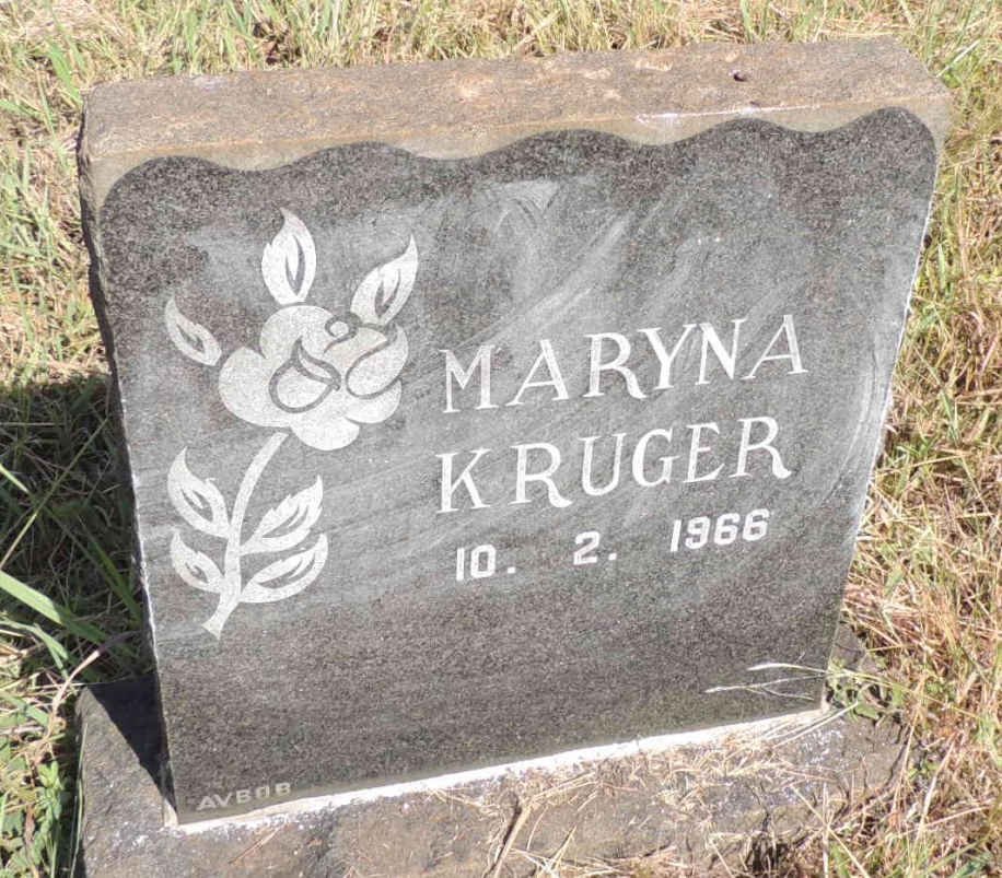 KRUGER Maryna -1966