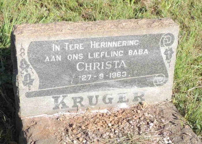 KRUGER Christa -1963