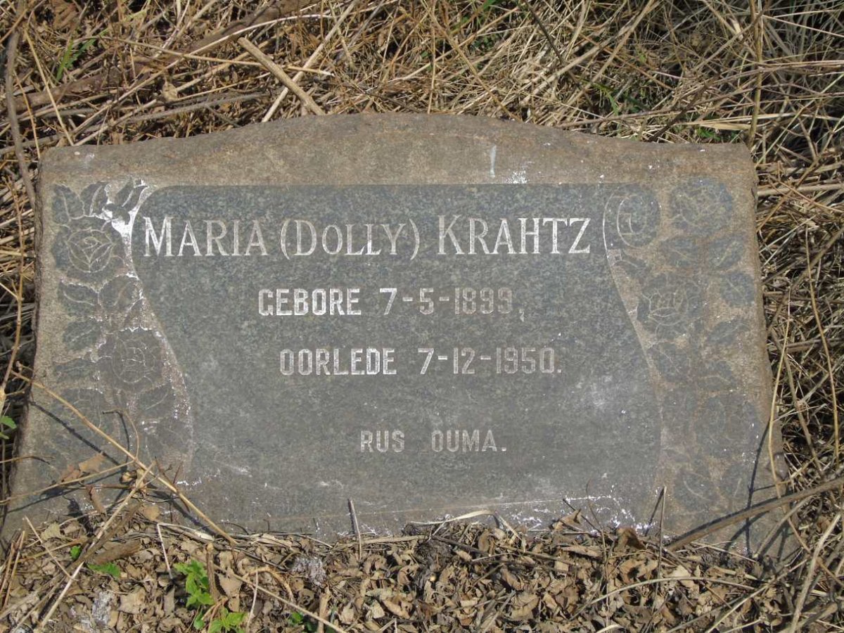 KRAHTZ Maria 1899-1950