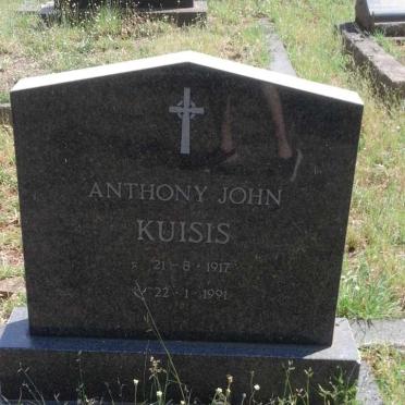KUISIS Anthony John 1917-1991