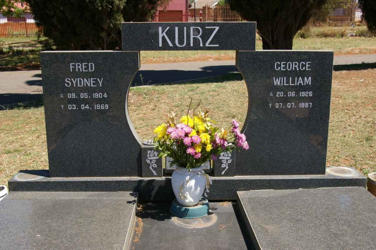 KURZ Fred Sydney 1904-1969 :: KURZ George William 1926-1987