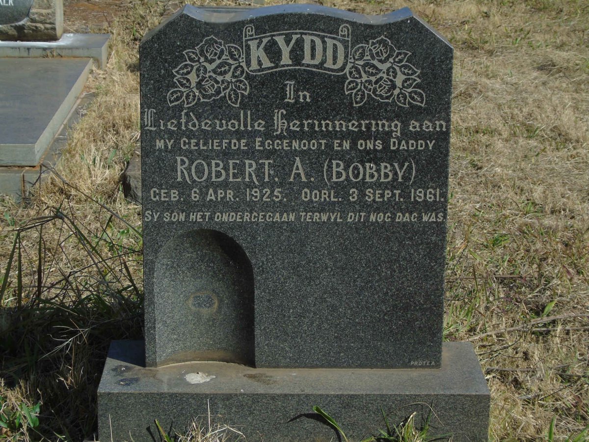 KYDD Robert A. 1925-1961