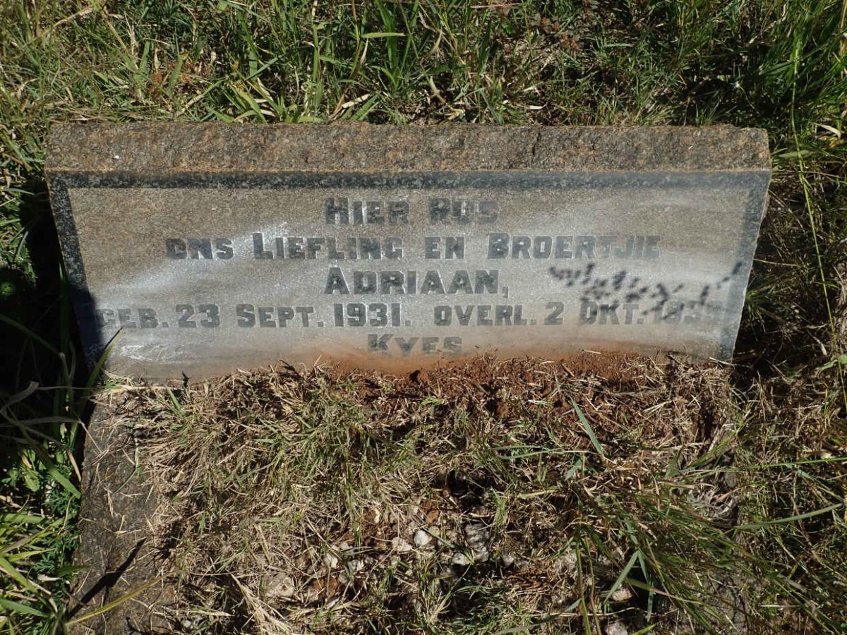 KYES Adriaan 1931-1939