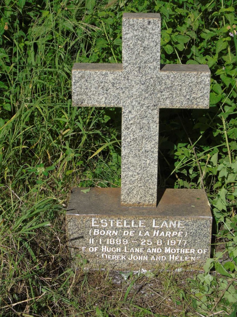 zzLANE Estelle nee DE LA HARPE 1889-1977