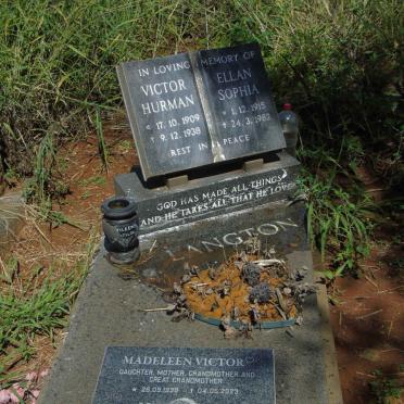 LANGTON Victor Hurman 1909-1938 & Ellan Sophia 1915-1982 :: VICTOR Madeleen 1939-2023