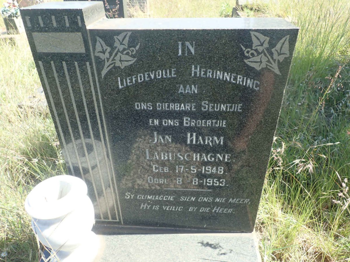 LABUSCHAGNE Jan Harm 1948-1953