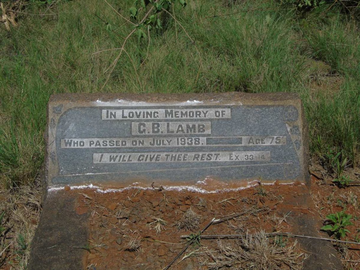 LAMB G.B. -1938