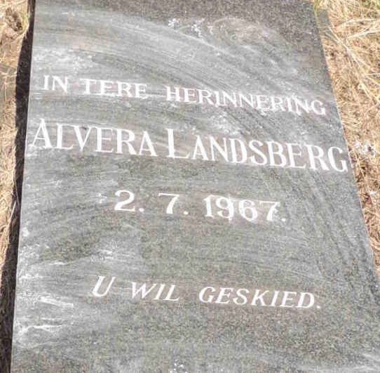 LANDSBERG Alvera -1967