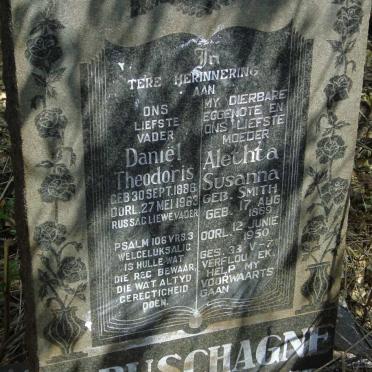 LABUSCHAGNE Daniel Theodoris 1886-1963 & Alethta Susanna SMITH 1889-1950