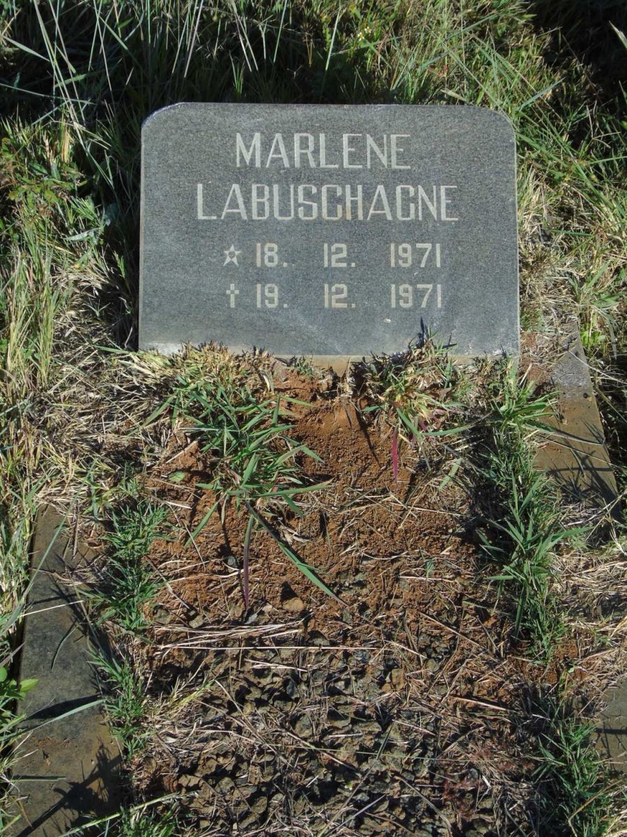 LABUSCHAGNE Marlene 1971-1971