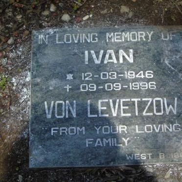 LEVETZOW Ivan, von 1946-1996