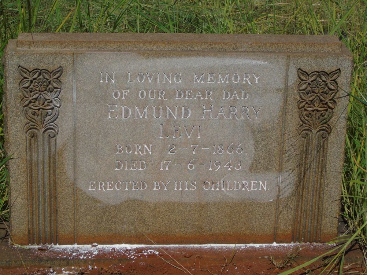 LEVI Edmund Harry 1866-1943