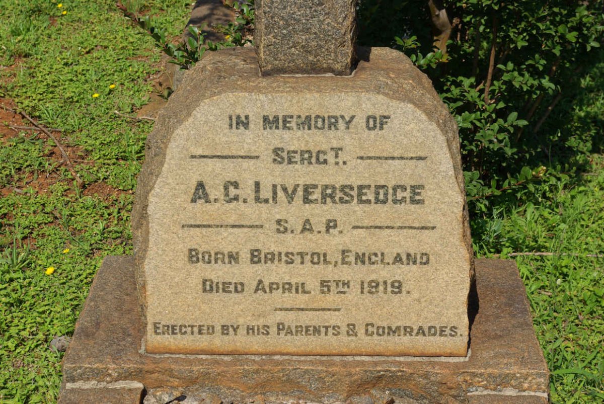 LIVERSEDGE A.G. -1919