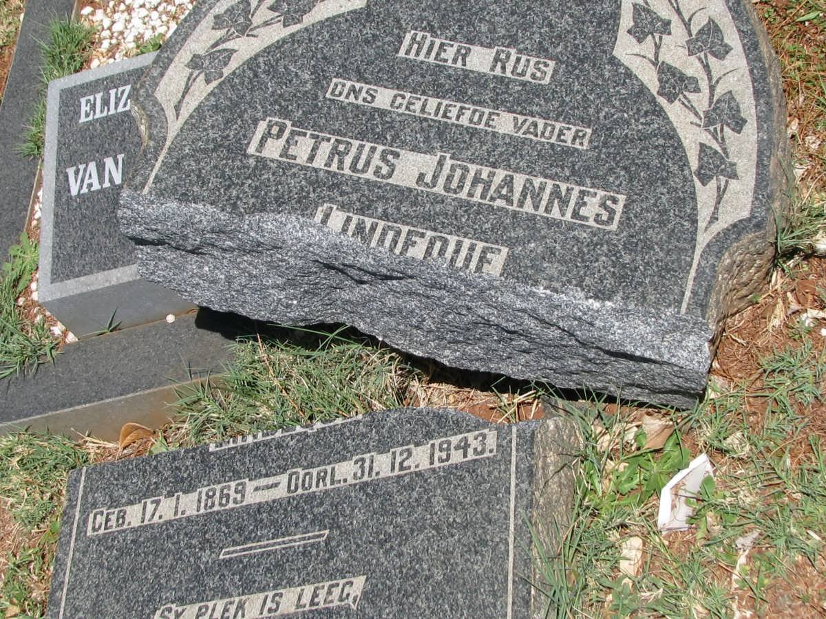 LINDEQUE Petrus Johannes 1869-1943