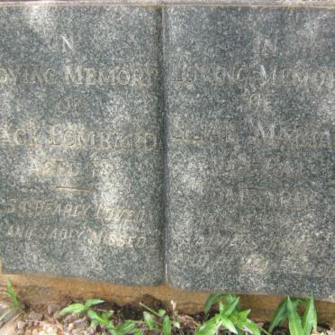 LOMBARD Jack & Lilian Marian 