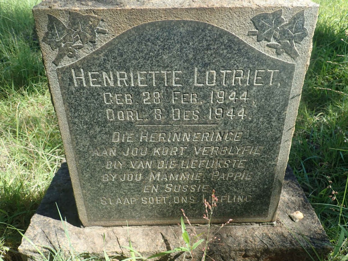 LOTRIET Henriette 1944-1944