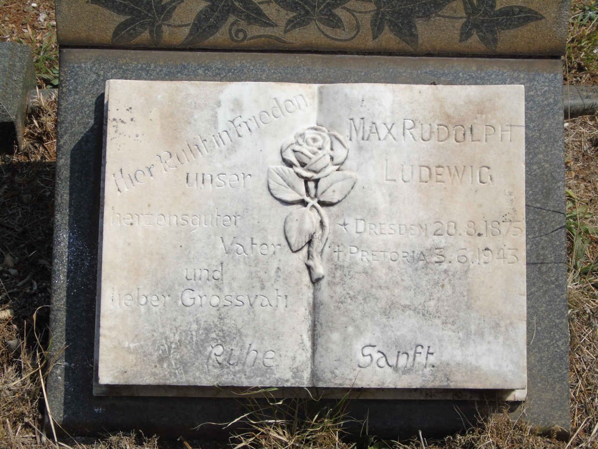 LUDEWIG Max Rudolph 1875-1943