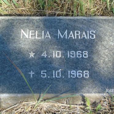 MARAIS Nelia 1968-1968
