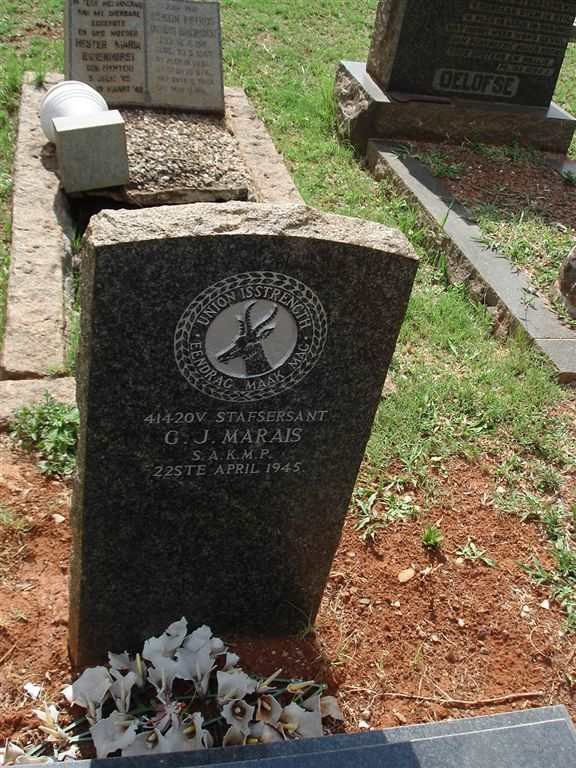 MARAIS G.J -1945