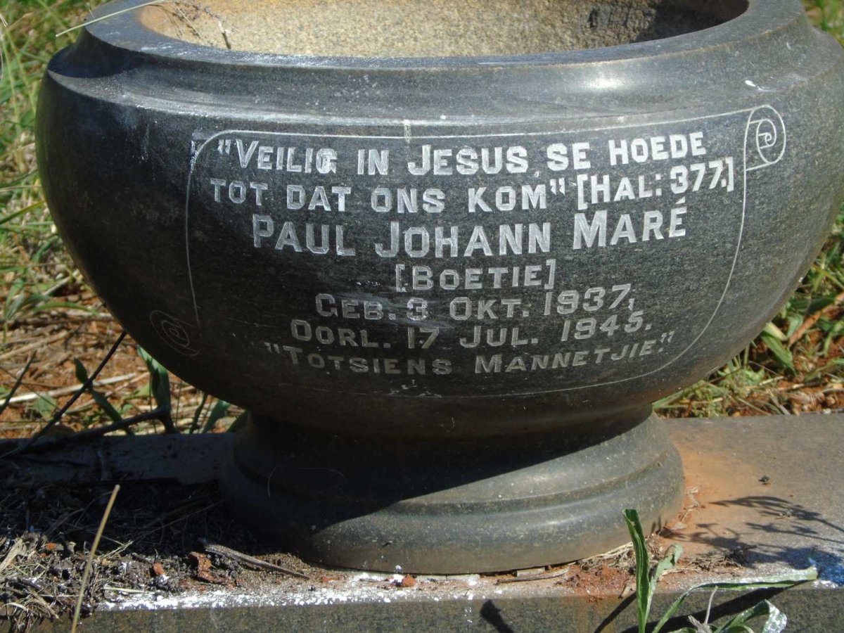MARE Paul Johann 1937-1945