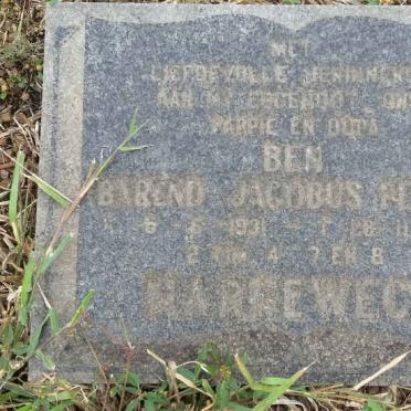MARNEWECK Barend Jacobus Petrus 1931-199? 