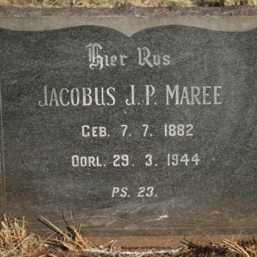 MAREE Jacobus J.P. 1882-1944