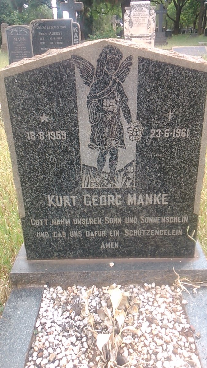 MANKE Kurt Georg 1959-1961