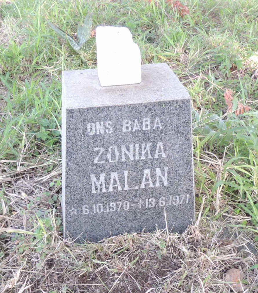 MALAN Zonika 1970-1971