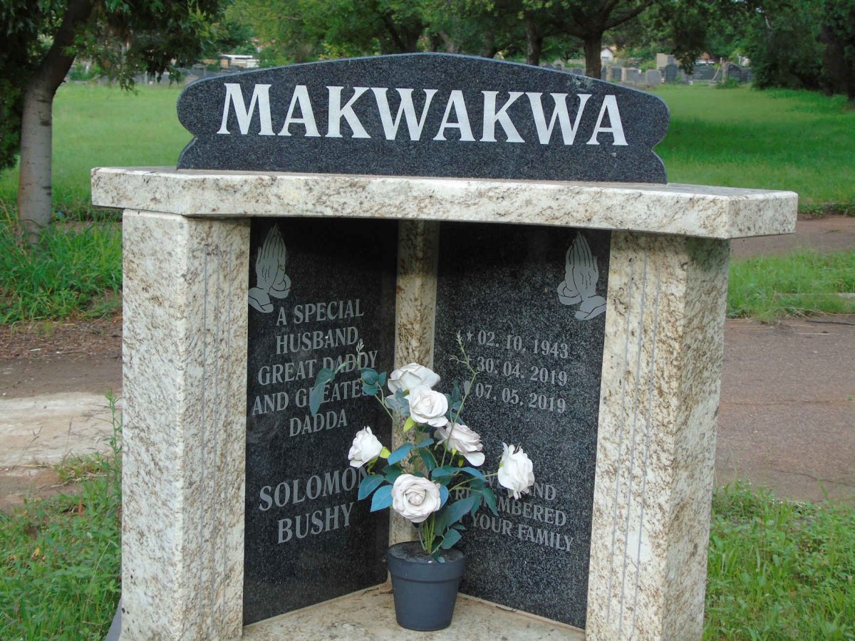 MAKWAKWA Solomon Bushy 1943-2019