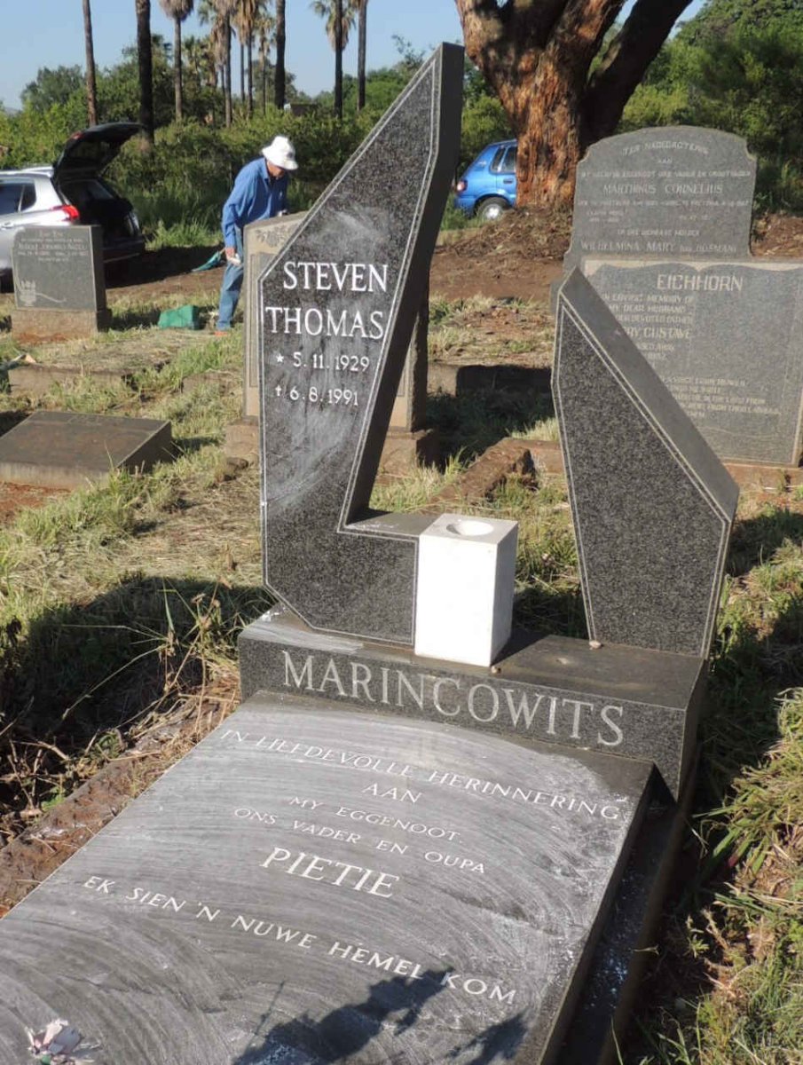 MARINCOWITS Steven Thomas 1929-1991