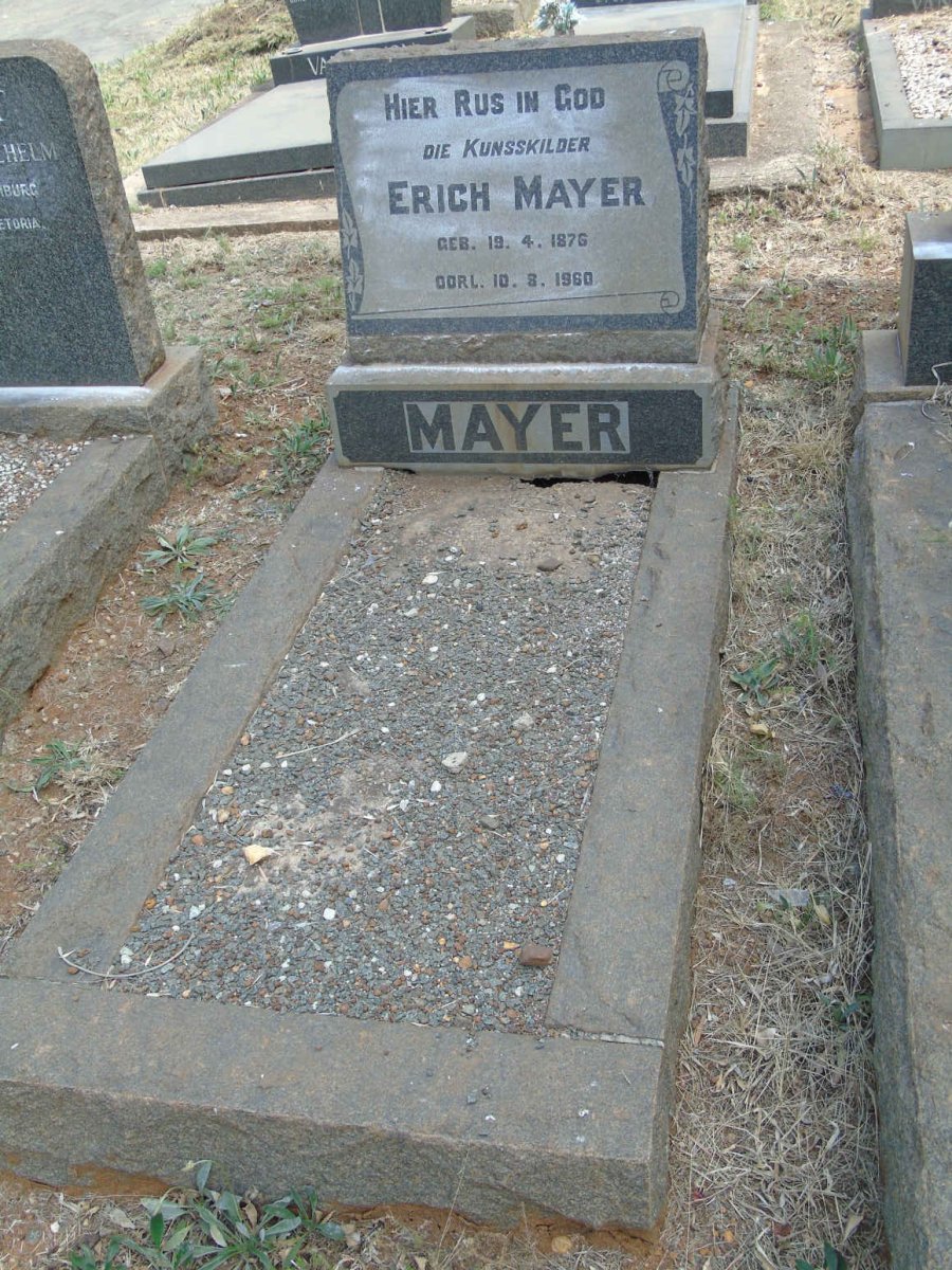 MAYER Erich 1876-1960