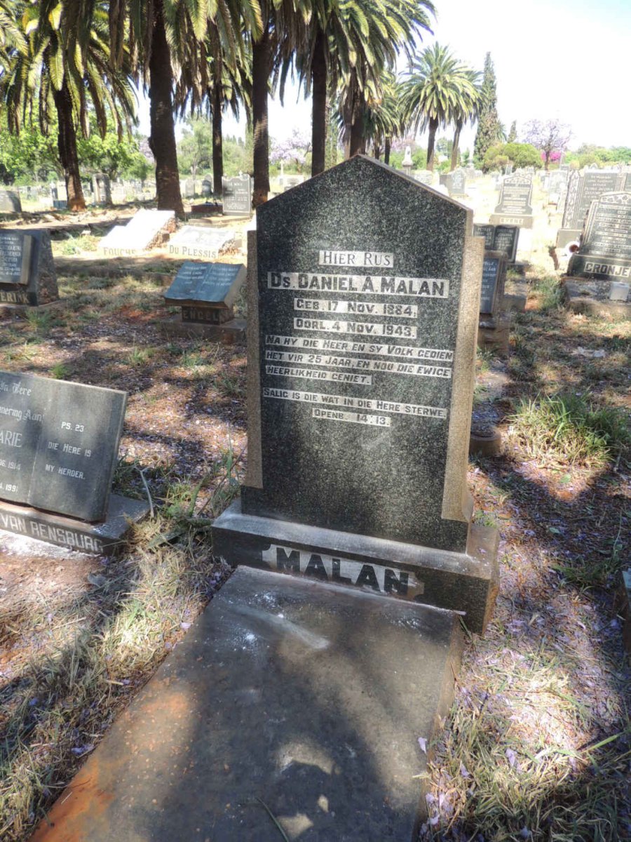 MALAN Daniel A. 1884-1943