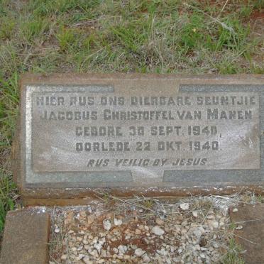MANEN Jacobus Christoffel, van 1940-1940