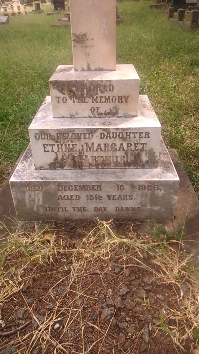 McARTHUR Ethne Margaret -1926