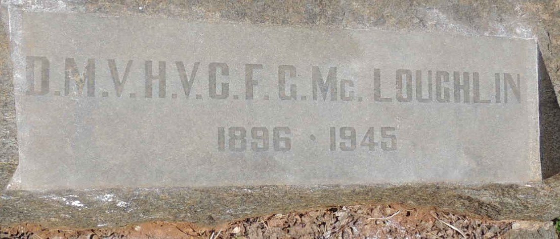 MCLOUGHLIN D.M.V.H.V.C.F.C. 1896-1945