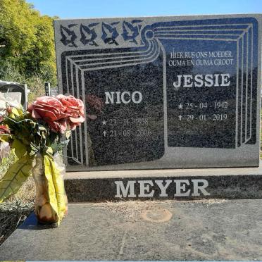MEYER Nico 1938-2006 &amp; Jessie 1942-2019