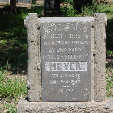MEYER Petrus Philippus 1878-1947