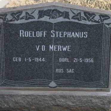 MERWE Roeloff Stephanus, v.d. 1944-1956