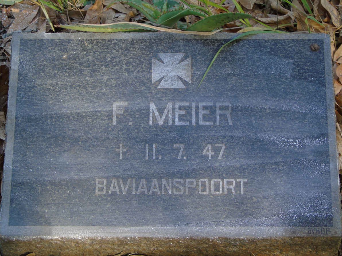MEIER F. -1947