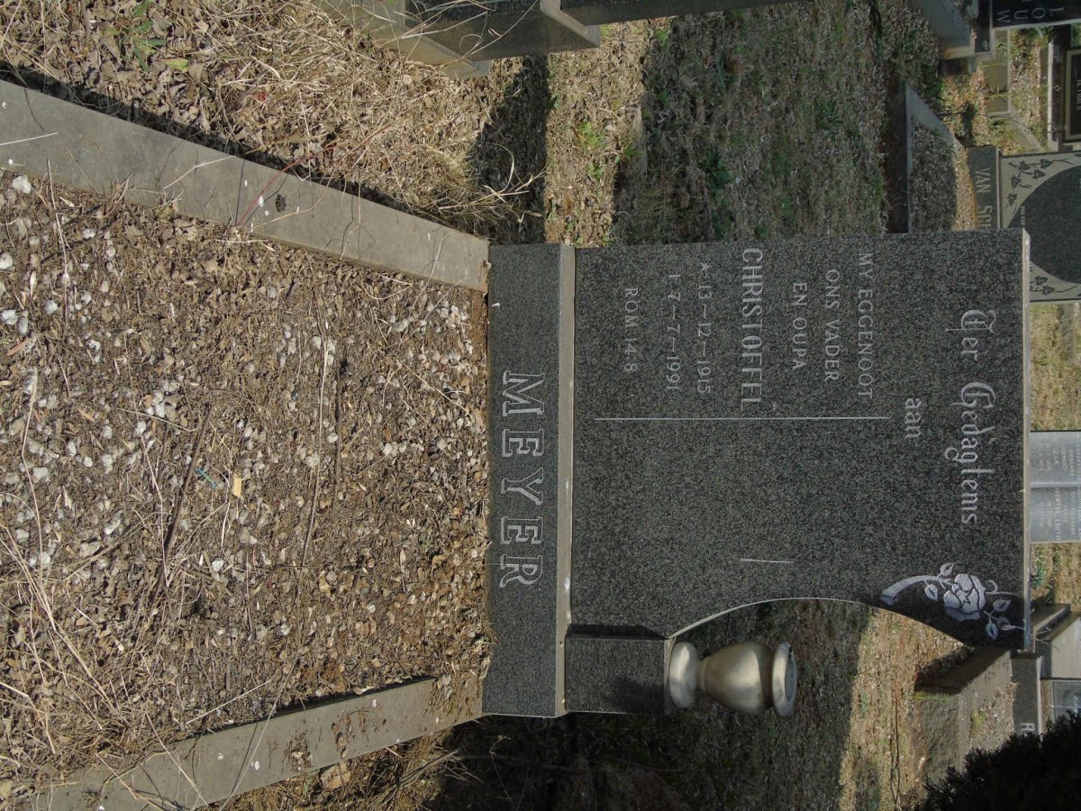 MEYER Christoffel 1915-1991