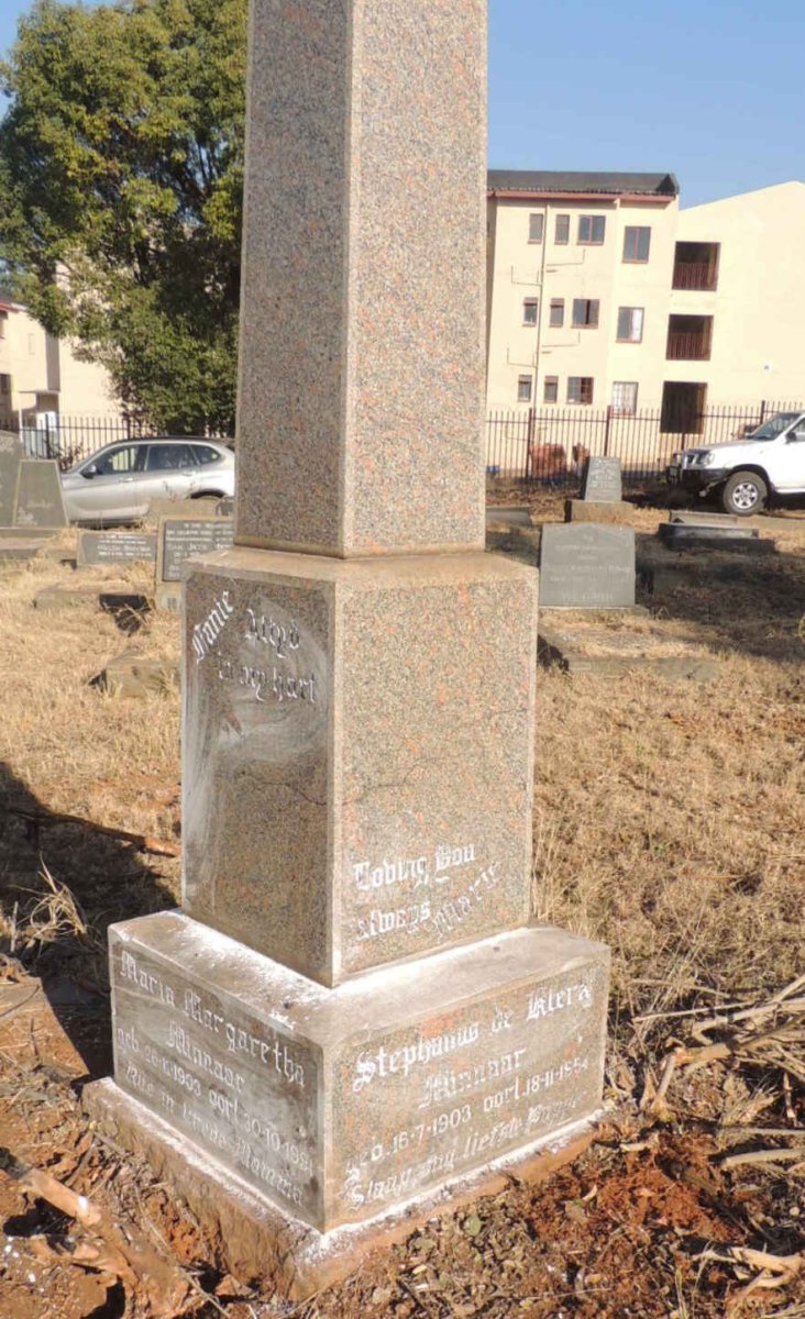 MINNAAR Stephanus de Klerk 1903-1954 & Maria Margaretha 1903-1991_1