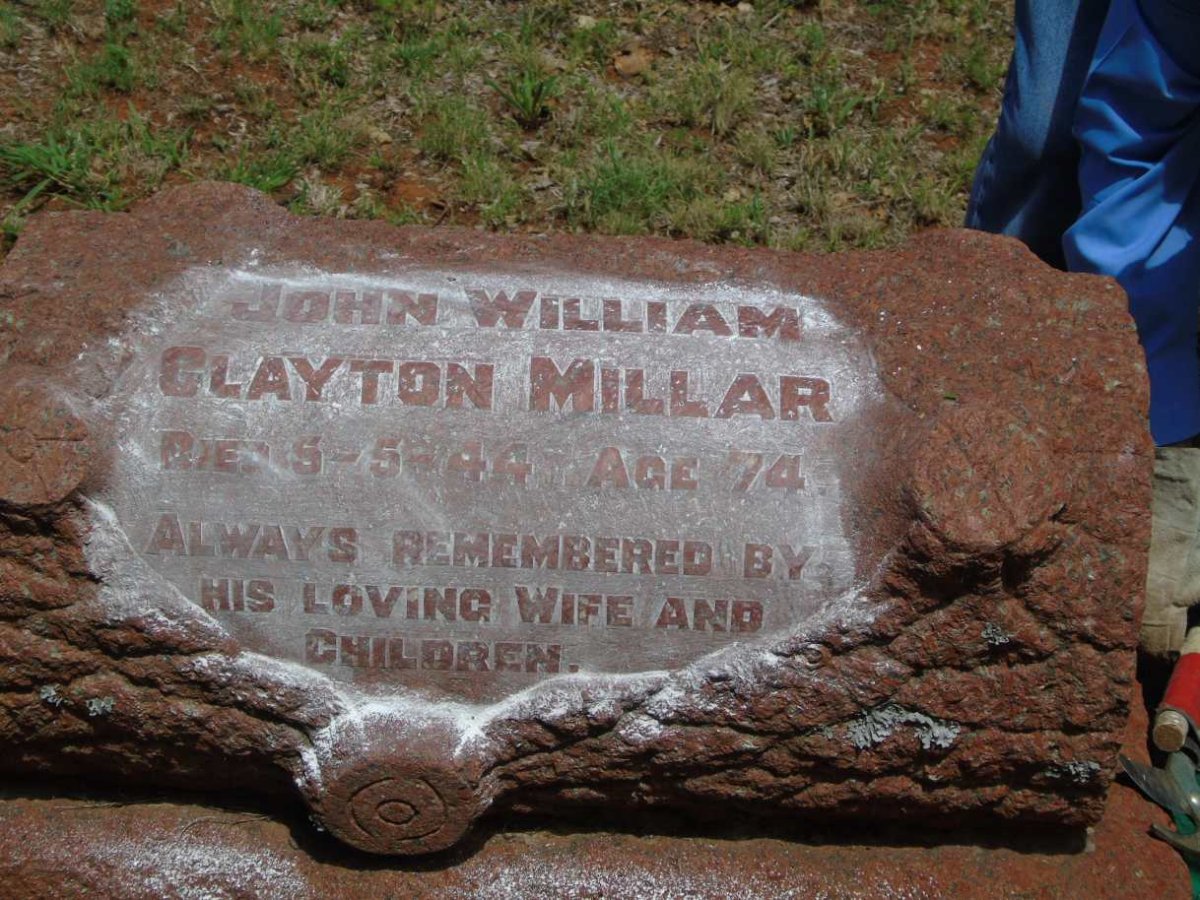 MILLAR John William Clayton -1944