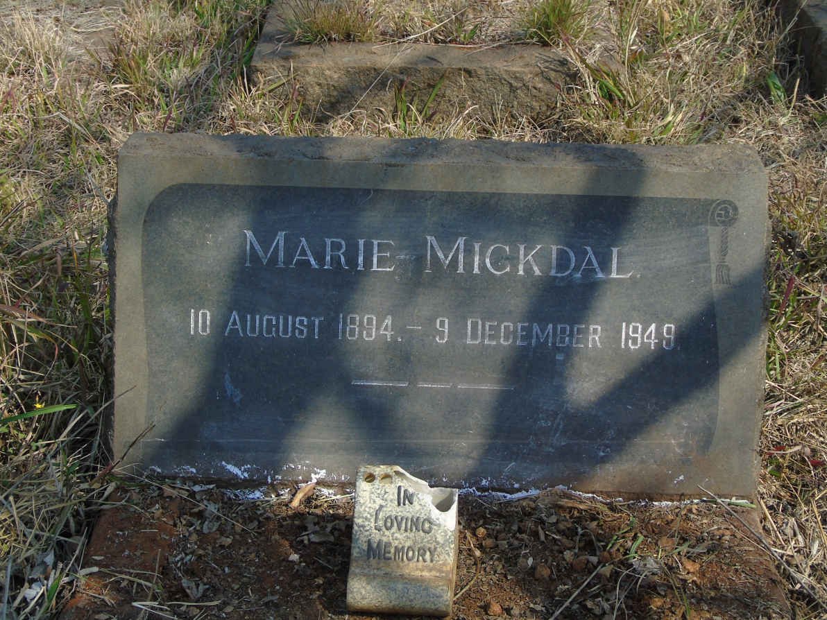 MICKDAL Marie 1894-1949