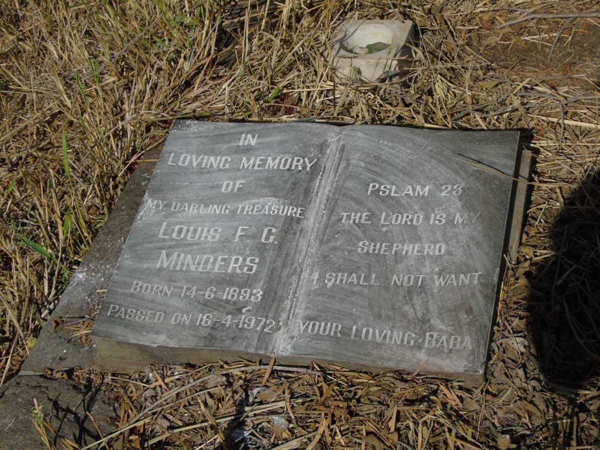 MINDERS Louis F.G. 1893-1972