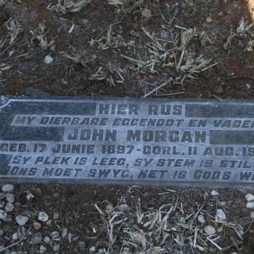 MORGAN John 1897-1938