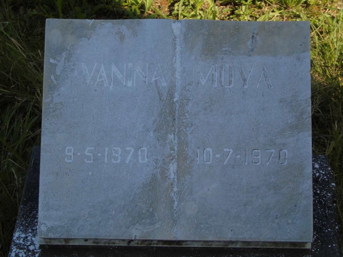 MOYA Vanina 1970-1970