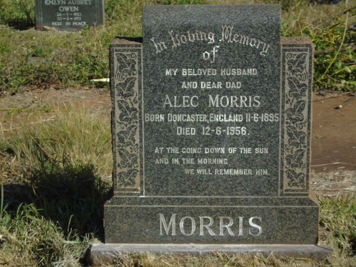 MORRIS Alec 1895-1956