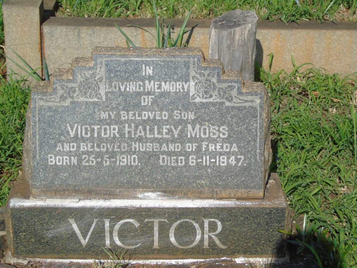 MOSS Victor Halley 1910-1947