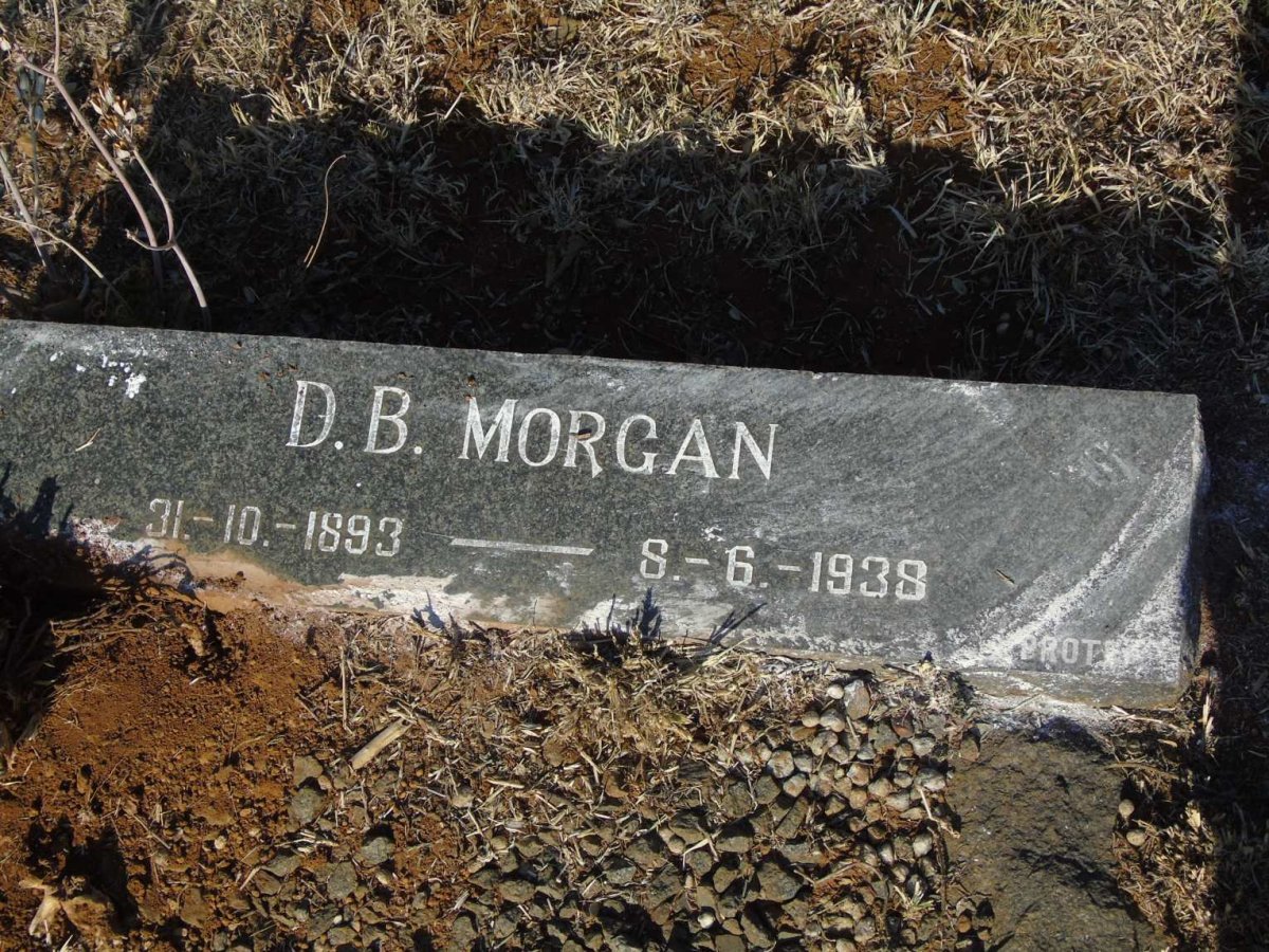 MORGAN D.B. 1893-1938